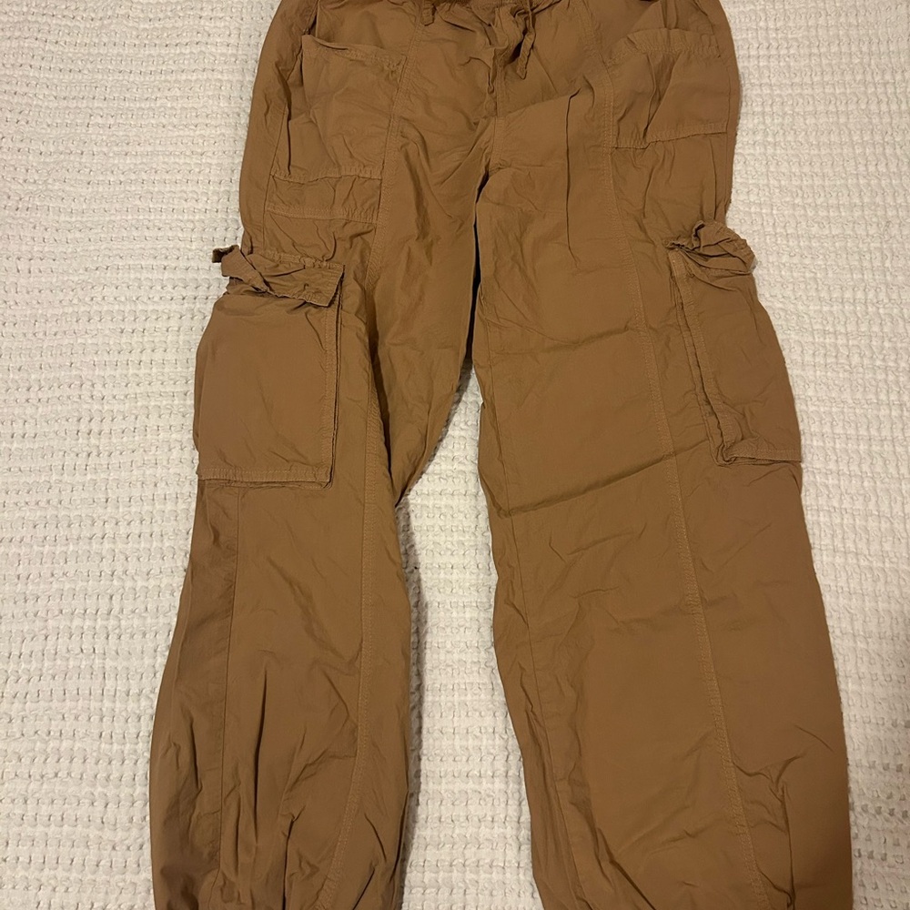 Aerie Women's Brown Cargo Joggers